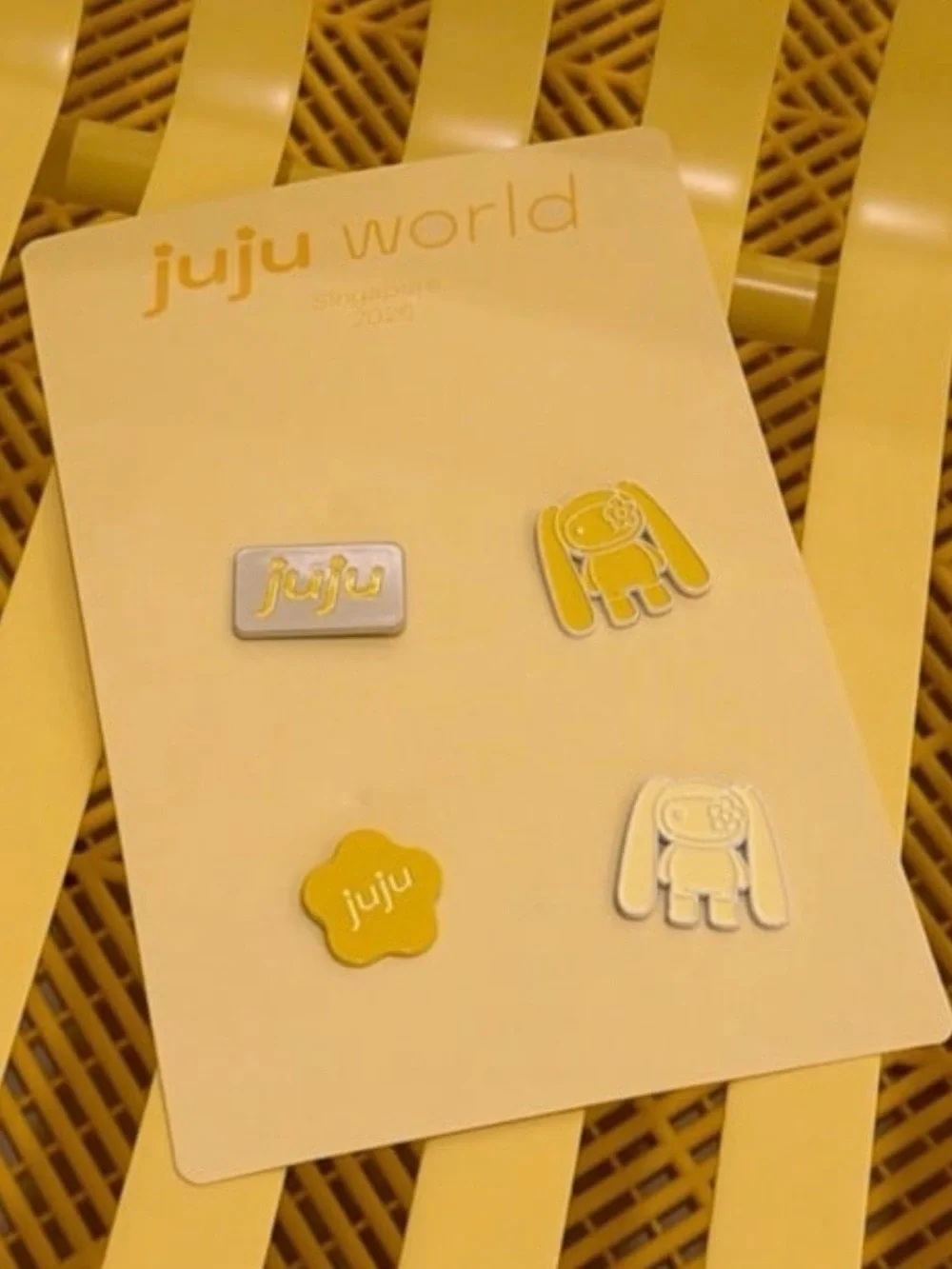 JuJu enamel pin